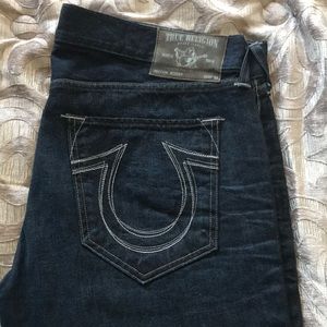 Mens True Religion Bobby 40x34. Worn once.